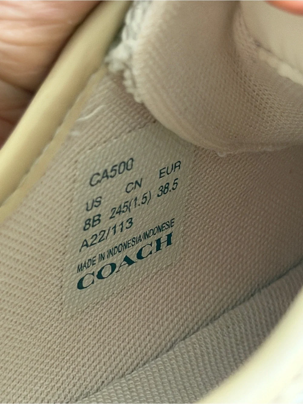 Coach Low-Top Signature Canvas Sneaker
